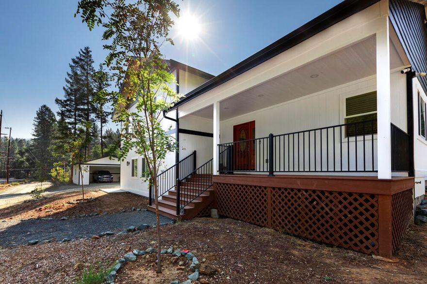 Imagine living in a stunning 3-bedroom home nestled on a 1.28-acre wooded lot, offering the perfect blend of tranquility and functionality. As you step through the front door, you are greeted by a warm and inviting atmosphere, with ample natural light streaming through the windows. This home flaunts not only 3 spacious bedrooms but also 2 separate office spaces, ideal for those who work remotely or require dedicated areas for their creative pursuits. The bonus room provides endless possibilities, whether it be a playroom for the kids, or a home gym. The heart of this home lies within its beautiful and expansive kitchen. The sleek countertops, modern appliances, and an abundance of storage space, you'll feel like a master chef as you whip up culinary delights to be enjoyed in the adjacent dining area. The real gem, however, lies just beyond the back door. Step outside onto your private oasis, where nature surrounds you. Conveniently located near schools, golf and Cathedral Hills Trail