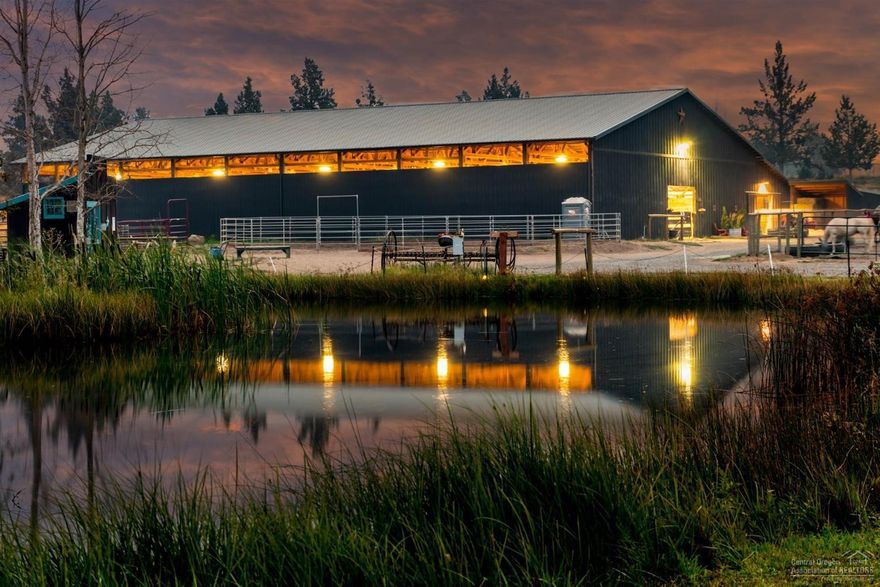 Horse lovers dream! Amazing location, minutes from shopping and medical centers. 19.72 acres, approx 12.5 of them irrigated, property borders BLM with plenty of room to ride! 12,456 sqft indoor arena, equipped with stalls,heated tack room and wash racks, Three barns with 20+ run in horse stalls, two shops one with indoor archery range and hobby room that is heated and insulated. Potential investment/income property. This is a fully rented horse boarding operation. Truly a must s