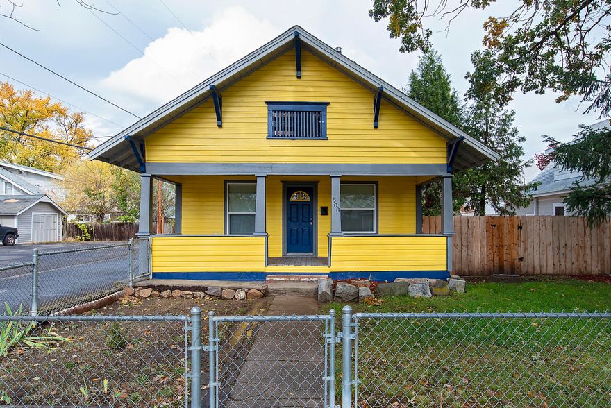Come see this great opportunity to own a home within walking distance to downtown Medford. Walking up to this gem you will see the property is completely fenced which is great for dogs or kids. The porch offers a great deal of space for enjoying some coffee on a cold fall morning or a late-night beverage. This recently remodeled 2 bedroom 1 bath home has everything you need. The tall ceilings, built-ins give it that original charm. The natural light the home offers just screams welcome home! Come see this home before it's gone.