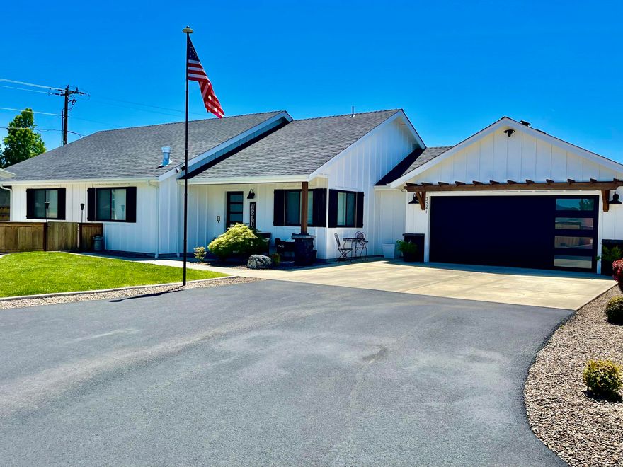 Looking for a home in town with an ADU? This is it! Located in the redwood area in close proximity to parks, shopping, and the hospital. This lovingly cared for home and detached ADU are the perfect set up for a growing family or a family needed a private yet close by living space for mom/dad, grandma/grandpa or whoever. If those aren't your needs, rent it out for additional income. Main home features 3 beds/2bath plus office room, open floor plan, quartzite countertops, large kitchen island, walk in pantry, oversize master bedroom/bathroom with quartz countertops, shower and soaking tub. The laundry room leads into a fully furnished and insulated 2 car garage. Out back you will find a large covered patio for entertaining and barbecuing, fire pit, play area for kids, nice size lawn with in-ground sprinklers with in ground automatic sprinkler system and mow strips around each lawn for ease of maintenance. The ADU was built to match the same comforts of as the main home. 1 bed/1 bath,