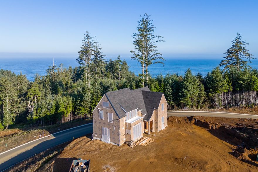 Welcome to the visionary communities of Depoe Hills and Whale Watch, located in Depoe Bay, Oregon. Nestled along the central coast among the rolling hills and lush forested landscapes, this traditional Northwest neighborhood was thoughtfully crafted with a focus on coastal living for both full-time residents and guests. This newly constructed home combines craftsman-style design with coastal charm. Set high above, this floor plan offers a great room perfect for entertaining, a bonus room, and spectacular ocean views. Depoe Hills and Whale Watch present a unique opportunity for buyers seeking a coastal lifestyle rooted in community and natural beauty. With its thoughtfully planned design, future amenity offerings, and harmonious integration with the surrounding landscape, this community development aims to provide a haven where residents can truly thrive and embrace the best of coastal living.