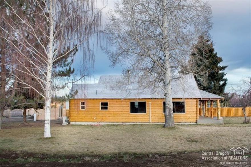 Newly restored farm in desirable Tumalo on 9+ acres/6.4 irrigated with panoramic view of the Cascades. Property is fully fenced large lined pond, huge barn with stalls, chicken coop. Recently remodeled home with updated kitchen, electrical, plumbing, insulation, floors and new ductless heating/ac. New detached food certified studio with sink and septic. Instant income opportunity. On popular bike loop, close to recreation areas & Deschutes River. Only 10 min. drive to Bend.