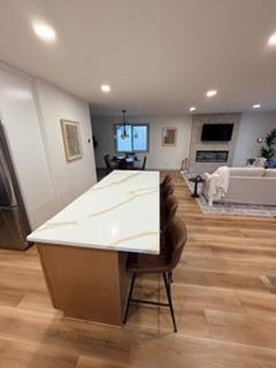 Beautifully renovated Sunriver home, perfectly situated for both personal enjoyment and rental opportunities. This stunning property features a BRAND - NEW ROOF, HVAC system, and HOT WATER HEATER, ensuring peace of mind and energy efficiency. All-new paint, interior and exterior, complemented by brand-new LVP wood flooring throughout. The completely renovated bathrooms with tile showers and ALL NEW kitchen with gorgeous Quartz slabs showcase modern finishes and upgrades, making this home move-in ready. So much counter space! Great Large bedroom perfect for BUNK ROOM.
Located within walking distance to Sunriver Village and close to Sharc, this home offers convenient access to shopping, dining, and recreational activities. Whether you're seeking a serene vacation retreat or a lucrative Airbnb investment, this turnkey property offers exceptional value in a desirable location. Don't miss the opportunity to own this meticulously updated Sunriver home.