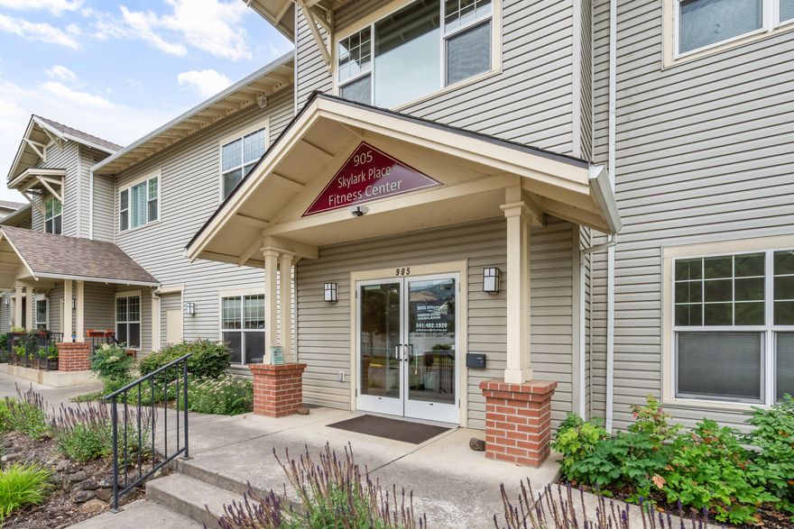 Talk about a find in Ashland!	This commercial space has so many options.	Currently set up as therapy space for Parkinson's patients, however, great for medical, office, retail. This wonderfully open space also includes two private offices and three ADA bathrooms, ADA entrance and driveway drop off in front. Multiple doors access to a beautiful
fenced courtyard.	Zoned Ashland Health Care commercial, there are a multitude of uses .The condominium could also be converted to Residential giving the buyer many options.	Located with frontage on North Mountain Avenue on campus of the renowned Mountain Meadows Community. Mountain Meadows is an independent living community with a common area pool, dining facility and a 26 acre campus.  280 residents live on campus. this office is located within the campus! Just minutes from downtown Ashland, Interstate 5, North Mountain park.