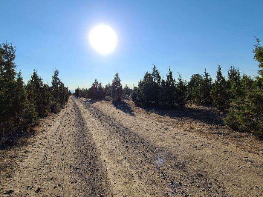 This is a beautiful 10 acre recreational parcel in Juniper Acres. This parcel is nicely treed to offer great privacy and has a sandy/dirt type soil. Parcel is mostly flat with a slight rise offering great views of the Cascades and surrounding terrain. Property is approx 10 miles from the Powder House Cove boat ramp at Prineville Reservoir, a reservoir known for great fishing and water recreation. The Millican Valley OHV area is also close, being only 4 miles from property offering thousands of acres of public recreational use. Located approx. 40 minutes from either Prineville, Bend or Redmond Airport. This property is an excellent opportunity for your own private getaway. Property is off-grid, in an area of solar and wind. Detailed maps and directions available.