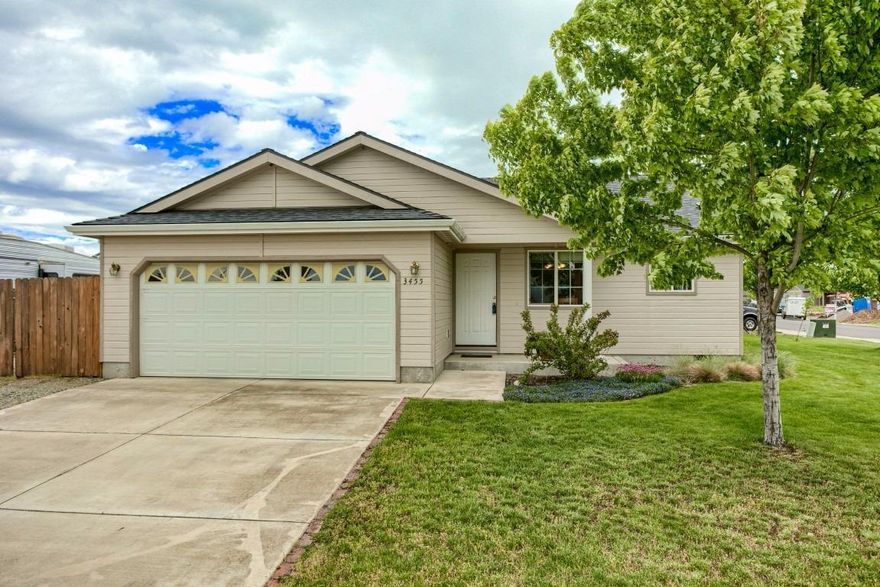 Quality entry level home on a quiet dead-end street. Built in 2006, this one owner 3 bedroom, 2 bath home has been well cared for and features spacious RV parking for most of your toy needs. Inside, the living room has a vaulted ceiling, and the floor plan is split with the master separate from the guest bedrooms. Out back is a large covered patio and a spacious yard with raised garden beds.