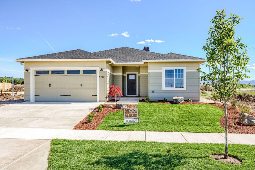 New construction by John Mahar in the first phase of the Autumn Hills Subdivision. Conveniently located next to schools and shopping and surrounded by mountains, this
new subdivision has a country feel within the city. This well-crafted floor plan features 1725 square feet of custom living space including 3 bedrooms and 2 baths. You will
find high end cabinetry and quartz countertops in the kitchen leading you into an open and spacious living room with a gas fireplace. You will love the oversized covered
patio, small RV parking and professionally landscaped yard in this brand-new home.