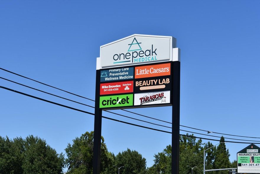 Excellent location with great tenant mix and high traffic count.