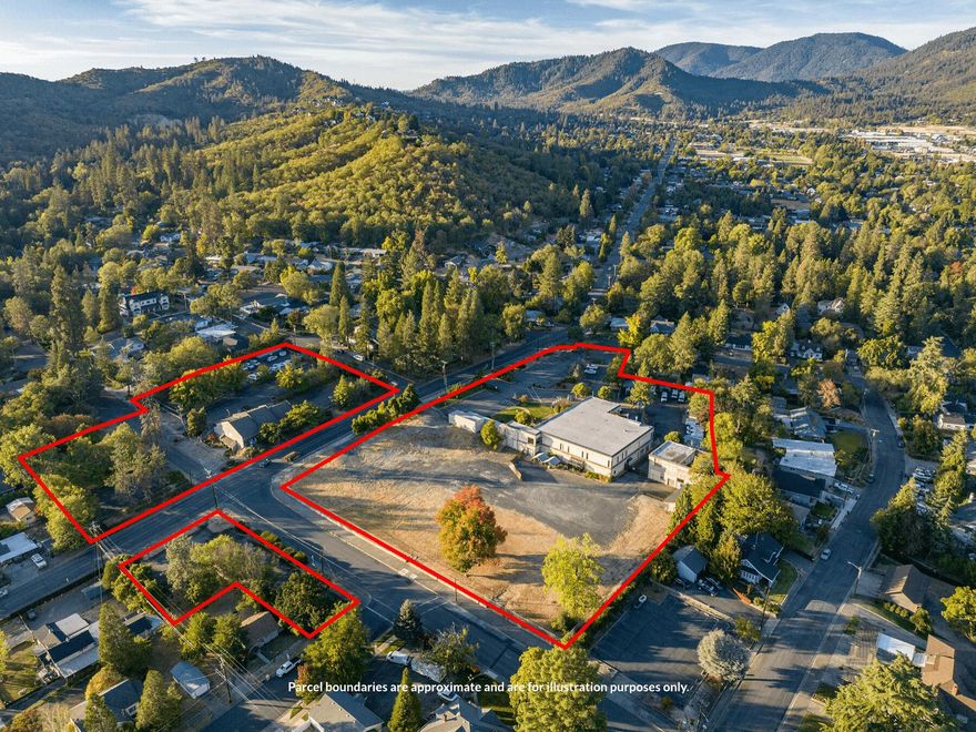 We're pleased to exclusively present for sale 700-715 NW Dimmick Street, a 6.32 ac redevelopment opportunity in beautiful Grants Pass, Oregon (the ''Site'', or the ''Dimmick Campus''). The Site is offered in part of whole (partial interests of 2.27 ac and 4.05 available - MLS # 220192485 & 220192486). The Site is home to Josephine County Planning, WIC and Public Health, maintenance, and other County users occupying the 2 existing concrete structures - a 2-story, ± 19,541 SF building, and a 2-story ± 8,764 SF office building, in addition to the concrete generator building (no value). The clear opportunity in the Site lies in the abundant residential-zoned land surrounding the buildings, presenting a compelling opportunity to develop a wide array of multifamily or mixed-use product. Situated in an extremely supply constrained market, there is substantial upside at the Dimmick Campus! Contact brokers for more info.