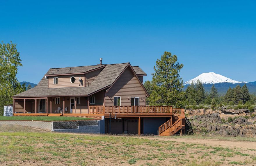 Come home to watch the sun set behind the full panoramic Cascade Mountain views! This beautiful, mountain modern, custom home was built to capture all the best of Central Oregon. Located only 4 miles to the Old Mill and set on 9.47 acres, this is the perfect close-in retreat. Enjoy the room of country living while being only minutes to the heart of Bend. Fill the shop with all your toys, and still have room for your boat and RV, with hookups already in place. If you're looking for a long term investment, this awesome property is situated right on the edge of the Urban Growth Boundary. Looking to self sustain on your own micro-farm? This property is ready for your vision! Come see it today!