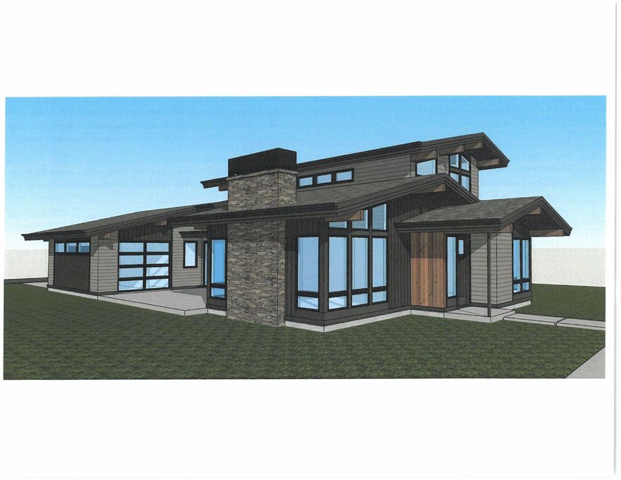 Be a part of Bends newest upscale neighborhood, Discovery West. Located on the city's desirable Westside, Discovery West is located close to schools, restaurants, businesses, and services. This home is designed by Jason Todd HOMEDESIGN, and built by award winning, long time Central Oregon builder, JD Neel Construction Inc. This Mid-Century Modern home has 3 bedrooms, 2.5 baths, high end finishes and a 3 car garage. Use your imagination with the unique third bay of the garage that features drive through glass roll up doors at each end with the back opening to beautiful side yard patio.