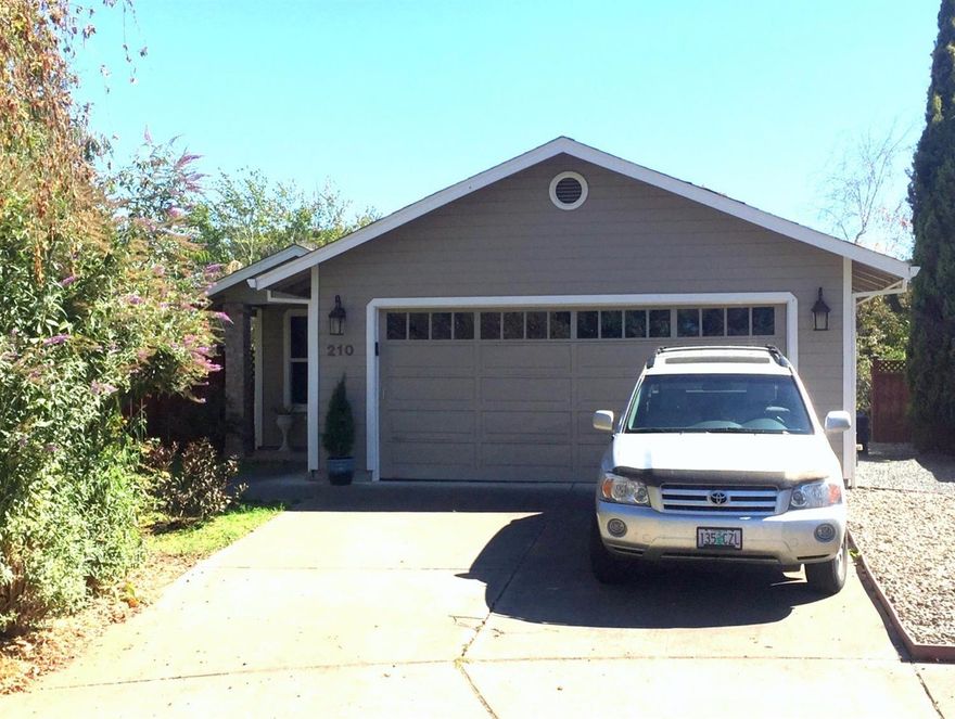 Tastefully updated home in a great neighborhood in Talent, just minutes from Ashland. This home has a flexible open floor plan all on one level. Private master bedroom suite with separate bath and walk-in closet. New flooring and paint throughout this ready to move in and enjoy home. The large fully usable yard features an expansive wood deck and a covered patio off of the dining room.