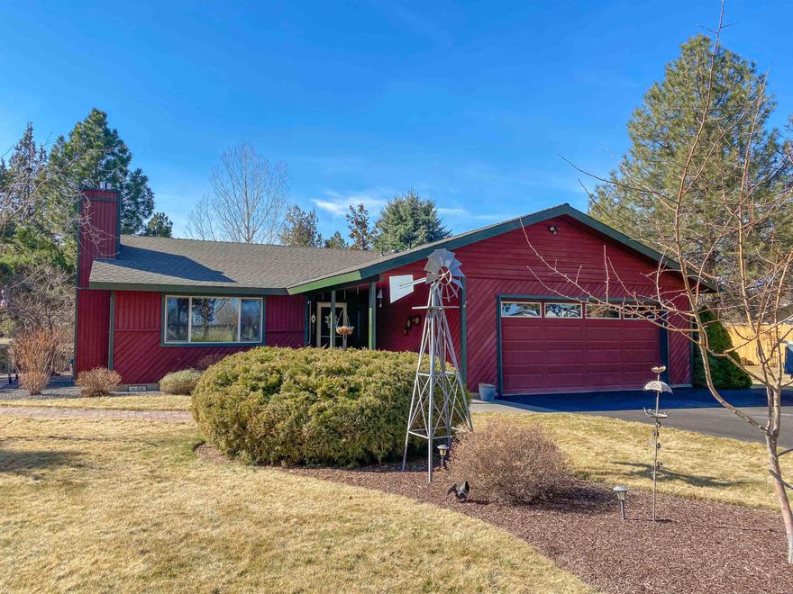 Rare find! Small acreage close in that you won't find on the market often. Room for a horse and space for all your toys. The home is in pristine condition with beautiful hardwoods and more. Solid core doors, impeccably maintained. Beautifully landscaped and irrigated by 1 acre water right, pressurized. Two car garage and small shop. The deck and patio area are great for entertaining. When summer comes, cool off in the included above ground pool with permanent decking for relaxation.