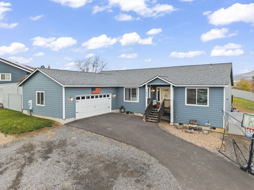 Welcome to this beautifully maintained 3 bedroom, 2 bathroom home built in 2019, offering 1,940 sq ft of comfortable single-level living on an oversized .40 acre city lot. This spacious property features an open and bright floor plan with vaulted ceilings, a large kitchen with an expansive granite island, stainless steel appliances, and abundant cabinet space-perfect for everyday living and entertaining. 

The primary suite includes a generous bedroom layout, walk-in closet, and a private bathroom. Two additional bedrooms and a second full bath offer great flexibility for family, guests, or a home office. 

Enjoy a fully fenced backyard with room to roam, garden, play, or relax. There is amble RV parking, plus room for additional vehicles or outdoor toys. The dining, living, and kitchenm spaces flow seamlessly, and the home is filled with natural light throughout. 

Convienently located near town, schools, and amenities, while still offering a spacious an dprivate feel on a rare