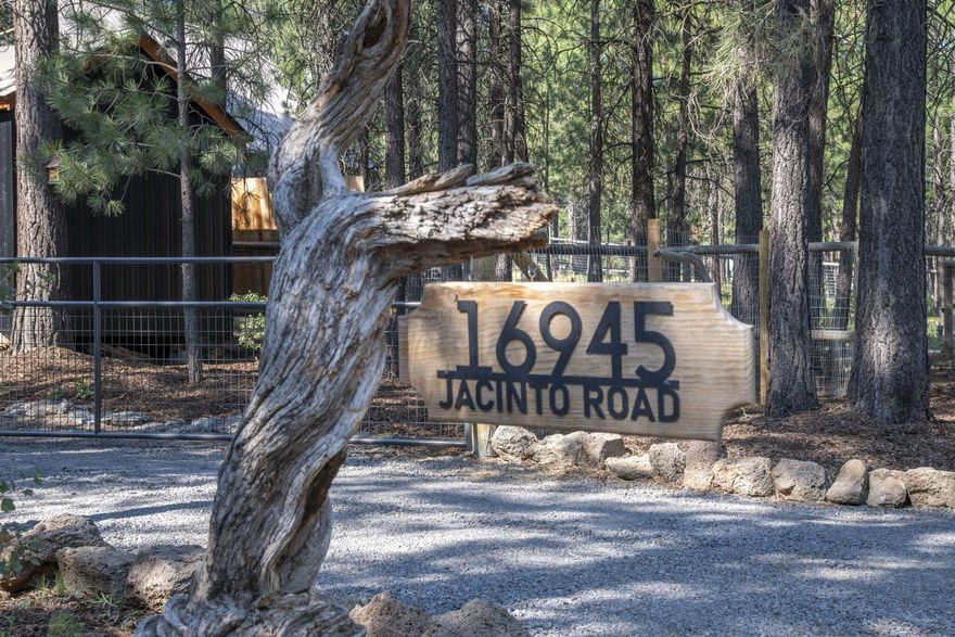 Just what a lot of buyers are looking for! An exceptional .52-acre parcel backing over 130,000 acres of Deschutes National Forest land. No HOA dues, new electric service installed in April 2025, approved for an ATT septic system. Only 22 minutes to Mt. Bachelor! This rare opportunity combines peaceful surroundings with convenient proximity and deeded access to the river, dock and boat launch at Elsinore and Lunar Road. Multi-level, fabulous rock outcropping toward the back of the property, old growth trees and native plants, lightly landscaped, fenced & gated. Conveniently located near the base of Annâ€™s Butte. Approximately three miles from access to the Cascade Lakes Recreation area. Residents will appreciate the quiet ambiance while remaining close to essential amenities. Experience the natural beauty of Central Oregon throughout the day, with numerous recreational opportunities nearby. Enjoy dining at one of Sunriver Village's restaurants or exploring its selection of local shops.