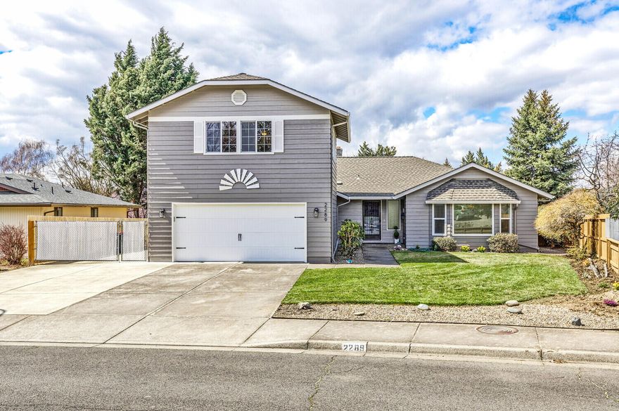 Owner Carry considered for qualified buyers; minimum $75,000 down, 5.75% interest for up to 5 years. This wonderful home offers a versatile floorplan with 3 – 4 bedrooms, depending on how you use the 500 SF addition above the garage, separate living and great rooms, an open kitchen, main level master suite and extensive upgrades and improvements! Upgrades include new central HVAC in 2020 and mini-split in the addition in 2022; new plumbing in 2023; new water heater; new interior and exterior paint; new carpet in the bedrooms, tile in the bathrooms and laminate in the addition; new toilets, tub and shower; new dishwasher, range and garbage disposal; and new wood fencing on both sides of the property. The outdoor living includes a nice size backyard and patio, plus 10' x 60' gated and concreted RV parking. It's all situated in a wonderful E Medford neighborhood with easy access to city services and entertainment. Listing Agent is related to seller.