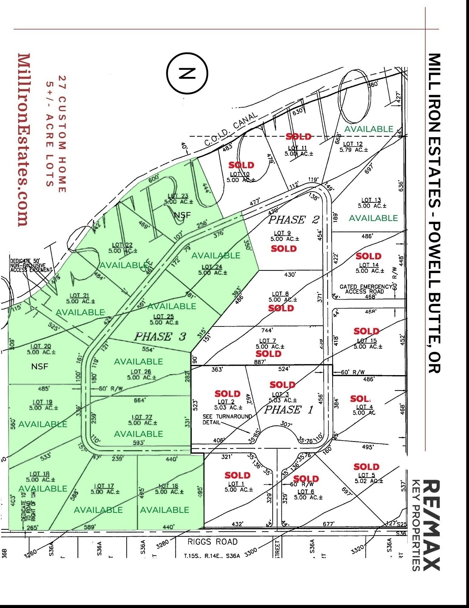 Mill Iron Estates - Land