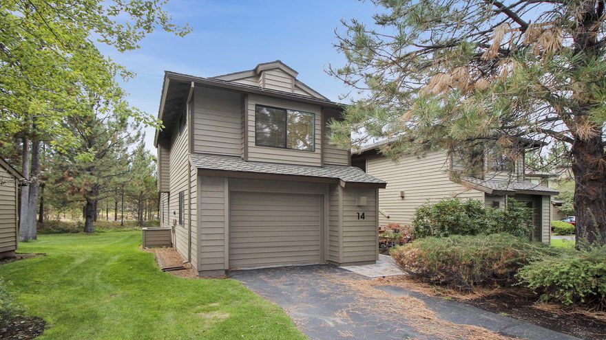Beautifully renovated condo on the serene north end of Sunriver. This property features many new upgrades including full bathroom/kitchen remodels, new flooring throughout, new appliances, new windows & sliding glass door, new water heater, upgraded fireplace and a rare find, A/C! Get ready to entertain in this open living, dining, and kitchen concept with wonderful high vaulted ceilings and plenty of natural light. After a day of bike riding or walking on the miles of paved paths, relax in your own private hot tub! This condo has everything you could imagine and more!