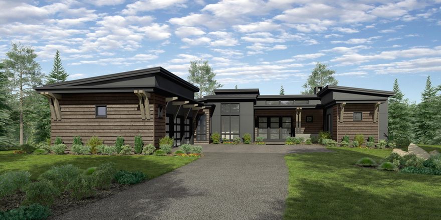 Modern, single level home in Tartan Druim. Open 3,480 sf floor plan w/vaulted ceilings, 3 bedrooms, 3.5 baths, study, 3 car garage & bording the Highlands. Luxuriously finished w/solid surfaces, woods, custom cabinetry & high end appliances. Set in Tetherow & bordering the Deschutes National Forest, Tartan Druim offers neighborhood access to Phil's Trail and the Deschutes National Forest, plus access to Tartan Place which features 3 acres of grass, bocce ball courts, firepit, and more. Conveniently located on Bend's Westside. This is a great place to call home!