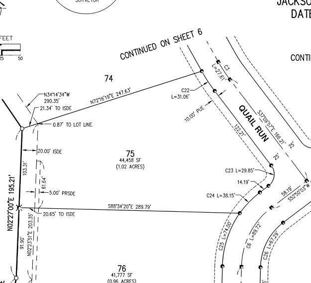 Quail Run Estates Unit II - Land