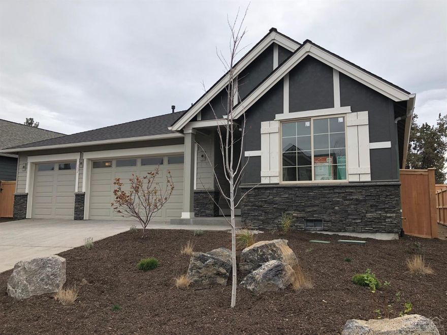 Completed Single level with 3 car garage! Enjoy evenings on the private covered patio, or relaxing by the cozy gas fireplace. Chef's dream kitchen with built in KitchenAid Appliances, Quartz Counters & walk through pantry! Master suite with coffered ceiling, tiled shower, tiled bathroom floors & freestanding soaker tub. Amenities: pool, gym, game room, clubhouse, walking trails & 15 acres of common area! Photos of similar home, specs will vary. $10,000 Buyer's choice toward upgrades! Move in now!