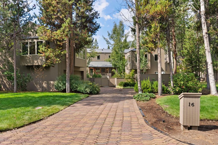 An inspiring & tranquil setting situated along the banks of the Deschutes River. This immaculately maintained 4BR/4BA Sunriver retreat offers the perfect blend of privacy, comfort, & DIRECT RIVER ACCESS...paddleboard or float the river from your own backyard! Charming gated courtyard leads to a welcoming front porch & entrance. Great Rm features a wall of windows framing the river views, vaulted tongue & groove ceilings, & wood-burn fireplace. Chef's kitchen w/granite tile counters, Sub-Zero fridge, breakfast nook & walk-in pantry. The 3,000+SF main home includes 2 Primary Suites, Family Rm w/gas fp & Bonus Rm/3rdBR w/Murphy bed & courtyard hot tub access. Above the detached 2-car garage, the 726 SF Guest Studio w/separate entrance, offers a private space for visitors or additional rental income. A rare riverfront opportunity ideal for a primary residence, second home or investment property. Excellent proximity to the Woodlands Golf Course, North Owner's Pool & all Sunriver amenities.