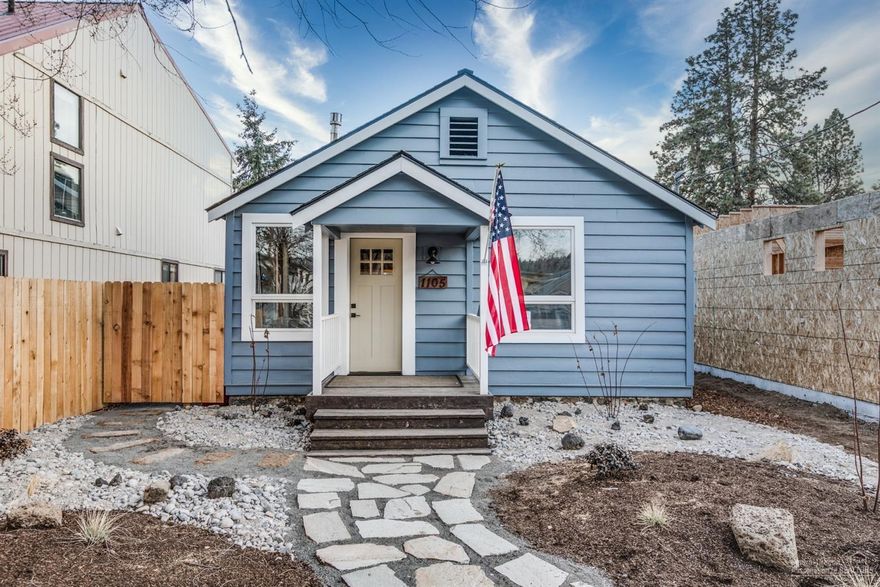 This absolutely charming cottage lives larger than it's Size! Sunny living room has a ship lap feature wall,  two bedrooms, one bath, sunroom and loft area. Fenced back yard.