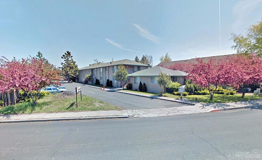 Sun Garden Apartments. 11 unit apartment complex near St. Charles. Rare opportunity to buy Bend multifamily. Great value add opportunity. Tremendous upside. Consists of a 10 plex (8 two bedrooms and 2 one bedrooms) and a detached 2 bedroom 2 bath single family that was built as a managers quarters. New roof in 2013. Located near the heart of the medical eastside medical community and on the bus line.