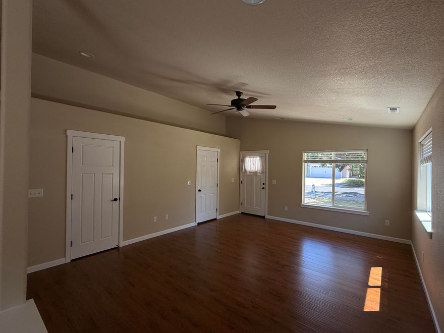 Well-established neighborhood just minutes away from Costco, Trader Joe's, the Rouge Valley mall and much more!  2013 year built home has a modern kitchen with granite counters, designer backsplash, stainless steel appliances, rich Cherry wood cabinets.  New carpet in the bedrooms.  Vacant and ready to move in.