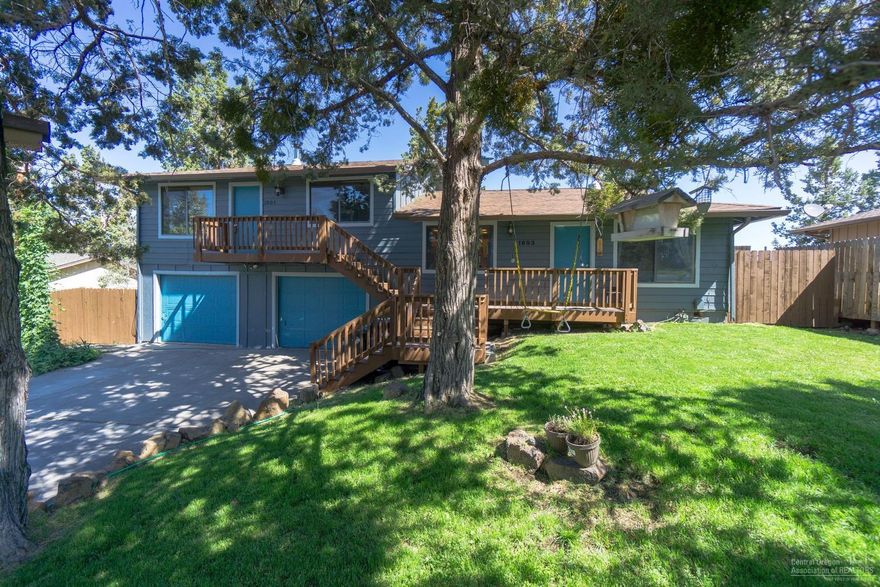 Great opportunity! Well maintained Duplex in NE Bend, with excellent rental history. Centrally located near hospital, schools, and shopping. Each unit is 864 square feet with 2 bedrooms and 1 bathroom. Newly refinished interiors with newer, permitted wood stoves. Unit #1 has a nice deck with an extra door outside. Both units have single wide, 2 car tandem garages.