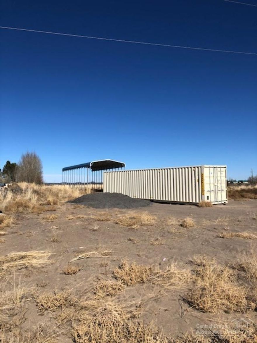 Rare property in Christmas Valley Township. Two adjoining lots make an acreage of 0.68 acre. This lot is just off paved road. Already has septic in and water hooked up. Power is at the lot line. Build your home or bring the ATV over and enjoy all that Christmas Valley has to offer. Metal RV cover and leased storage unit for all your toys. Sage brush has been cleared off both lots you just need to cut the grass. Enjoy a round of golf, a picnic in the park or take the RV to the Sand dunes for a day of fun and then settle in the evening and enjoy the beautiful desert sunsets.