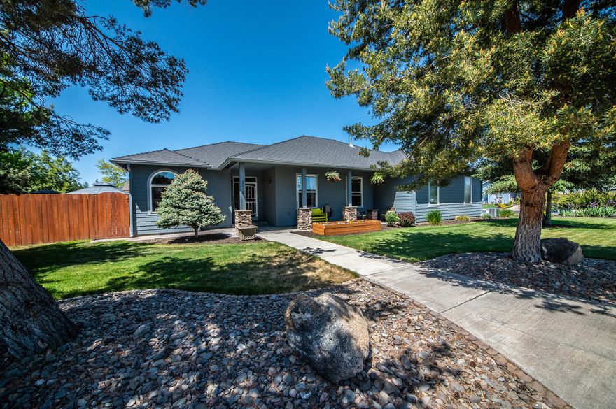 Here is the one you have been waiting for! An entertainers dream! This Northwest Redmond home offers a tastefully updated 1735 sqft 3 bed 2 bath with a den and large 3 car garage. This home is located on a .23 acre corner lot right on the edge of town. The front yard is manicured for the right amount of curb appeal while the backyard is a private low maintenance sanctuary complete with a brand new Arctic Spa. This is no ordinary spa, it has an onzen salt purification system, no balancing chemicals just pour the salt and enjoy! There is also a fenced garden space that allows you to explore your own creativity and plant a nice flower or vegetable array. There is even a fenced dog kennel for the fido of the family to enjoy some piece and quiet. Need extra parking? How about a 3 bay garage and driveway and a separate gravel area for RV parking? Do not miss this one contact your favorite agent today. Both sellers are licensed agents in the state of Oregon.