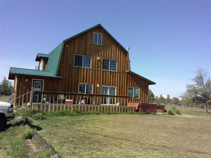 Feels like your living on TOP OF THE WORLD! 20 Beautifully treed & secluded acres - horse property with large home. Backs to government lands for riding accessibility. Country living yet minutes to town. This home needs a little TLC & your personal touches to make a show piece. 5 BD/3 Full Baths, finished Attic space. Property has irrigation pond stocked w/ Bass and Bluegill. Shared driveway & recorded easement. Cascade Mountain Views. Must See!