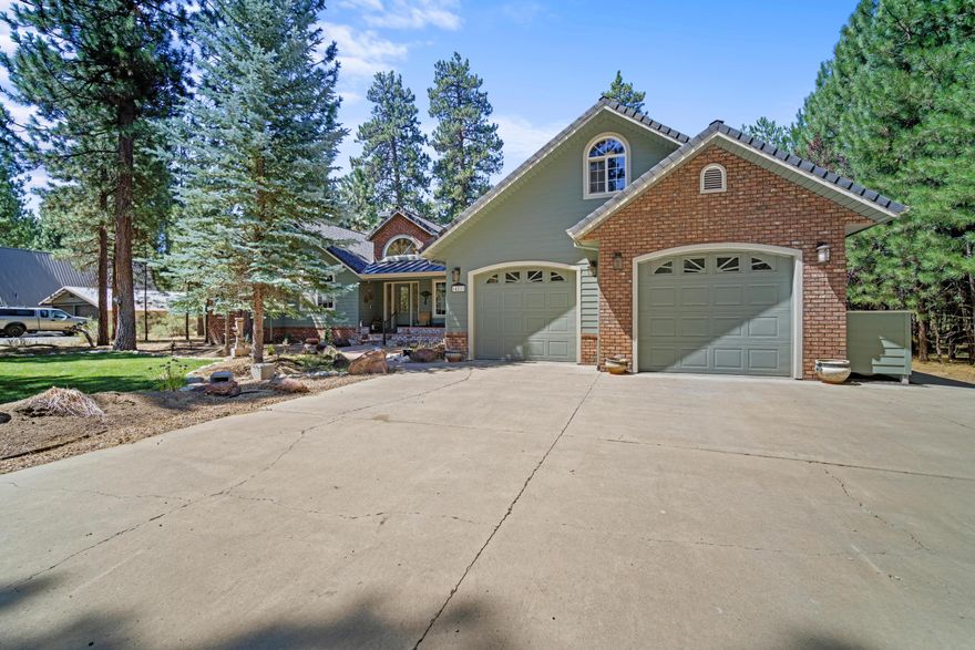 Welcome to your dream retreat in the coveted Wild River Community. Nestled on a generous .4 acre lot, this meticulously maintained home offers the epitome of comfort & luxury. With 4 bedrooms, 3 bathrooms and an office/den on the main level, there's plenty of room for the whole family to find their own private haven, while the 400 sqft finished bonus room above the garage provides limitless possibilities. Heated primary bathroom floors. For those seeking creative space, a delightful 120sqft heated and insulated studio awaits in the backyard. Whole house sound is even wired in the studio! Experience the tranquility of nature right at your doorstep as this home backs onto the Deschutes National Forest. Stay cozy year-round with the tandem heated 3-car garage, perfect for keeping your vehicles warm during chilly winters. Delight in the proximity to the stunning Pringle Falls. This home has been lovingly cared for, boasting a newer roof & a series of beautiful updates over the years.