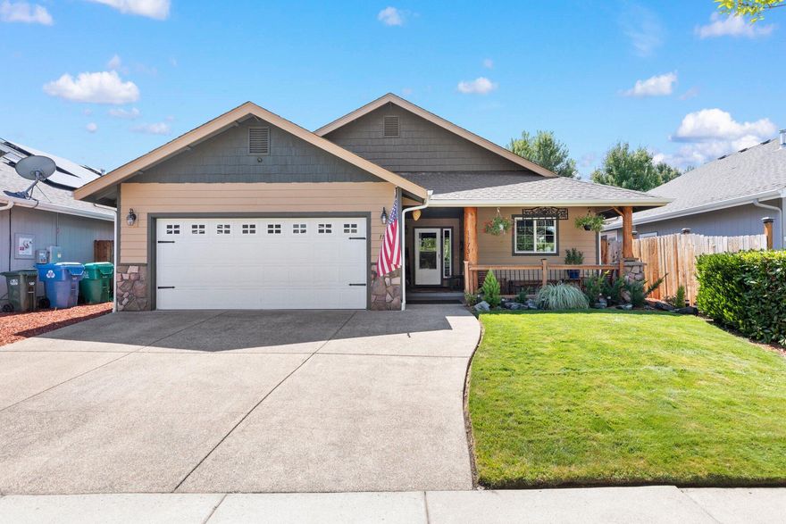 Discover this charming 1,469 square foot home nestled on a peaceful street, set on a generous 5,227 square foot lot. Boasting 3 bedrooms and 2 bathrooms, it offers the perfect space for your family. The stunning landscaping enhances its curb appeal, inviting you in to explore. Step inside to find numerous updates throughout, including all-new flooring and modern kitchen countertops, creating an inviting and stylish interior. Meticulously maintained, this home radiates cleanliness and care. Don't miss the opportunity to see this gem firsthand. A must-see for any homebuyer seeking comfort and tranquility.