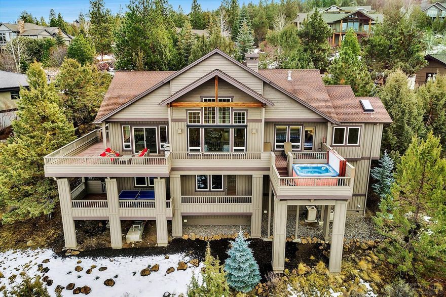 Breath-taking Cascade mountain views greet you the moment you walk into this well-appointed and recently-updated Awbrey Butte home. Standout features include: master on the main level, vaulted great room leading into a spacious kitchen, oversized home office, entertaining deck which includes hot tub off the master, lower family/ bonus room with fireplace, second master suite (perfect for guests), 2 additional bedrooms, separate workout room, over-sized 3-car garage, and heated driveway. A must see home for those buyers looking for perfect Cascade mountain views.