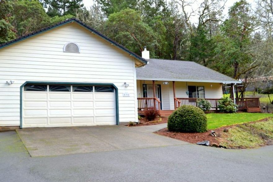 Here sits a great home nestled on nearly 5 lightly wooded acres with mostly all level to gently sloping and usable land. Wonderful floor plan and all on one level, this home is a dream for the price.The large great room with custom wood stove also features lg picture windows of the forest Also, The custom kitchen is among a number of the reasons you will want to move right in. This is a split floor plan with the master and its enormous bathroom on one side and the other bedrooms on the other end of the house which mean you won't mind company and this is very private and unseen from the street plus a fenced back yard to complete this perfect package.