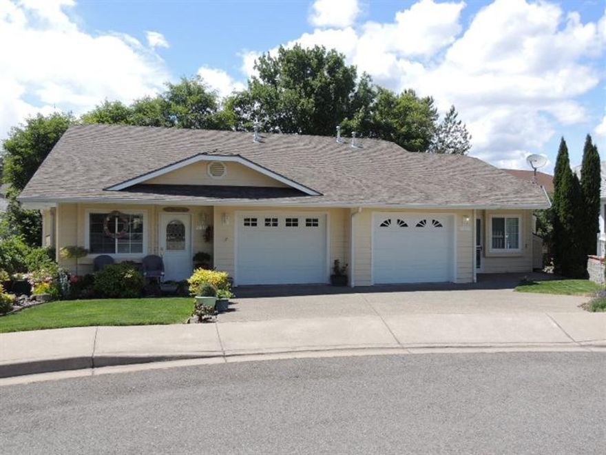 This beautiful, spacious and well-maintained cottage-style duplex is located in Horizon Village on a quiet, landscaped cul-de-sac. Rental income is $2,635 per month. Horizon Village is a 55+ community with residents who love its quiet yet active retirement lifestyle plus the investment advantages of income property. This property has two spacious units, both containing 2 bedrooms and 1 bath. Each unit in this duplex contain amenities such as full kitchen, elevated front loading washer and dryer, gas fireplace, central air and heat, skylights and single-car attached garage. There are no steps, and the units are accessible to wheelchairs. This home has low-maintenance fiber cement siding.