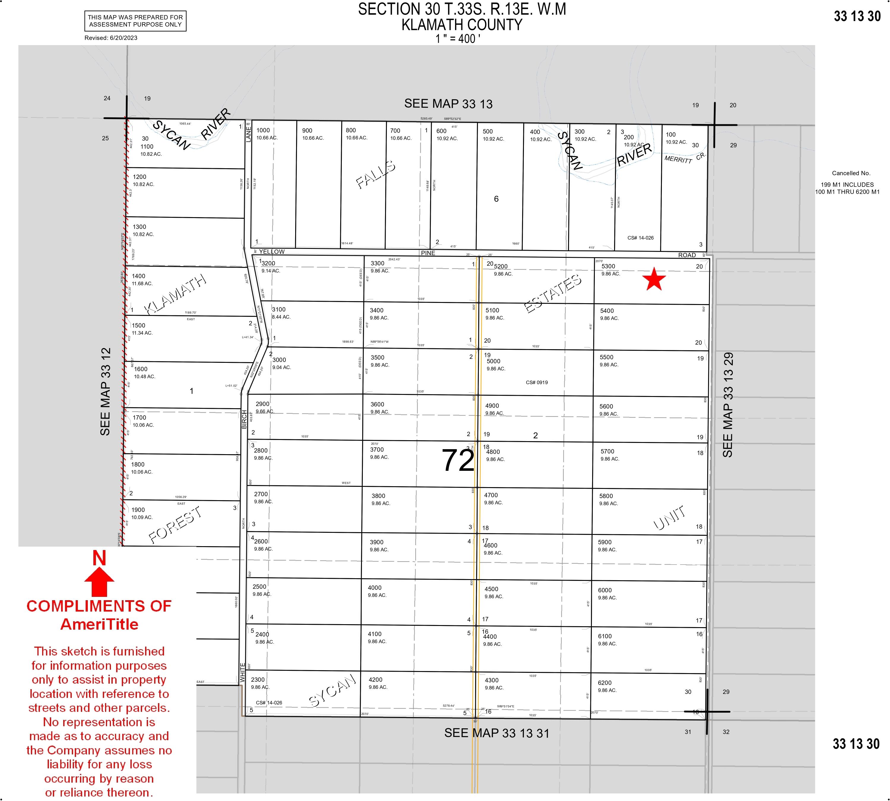 Klamath Falls Forest Estates -Sycan Unit - Land