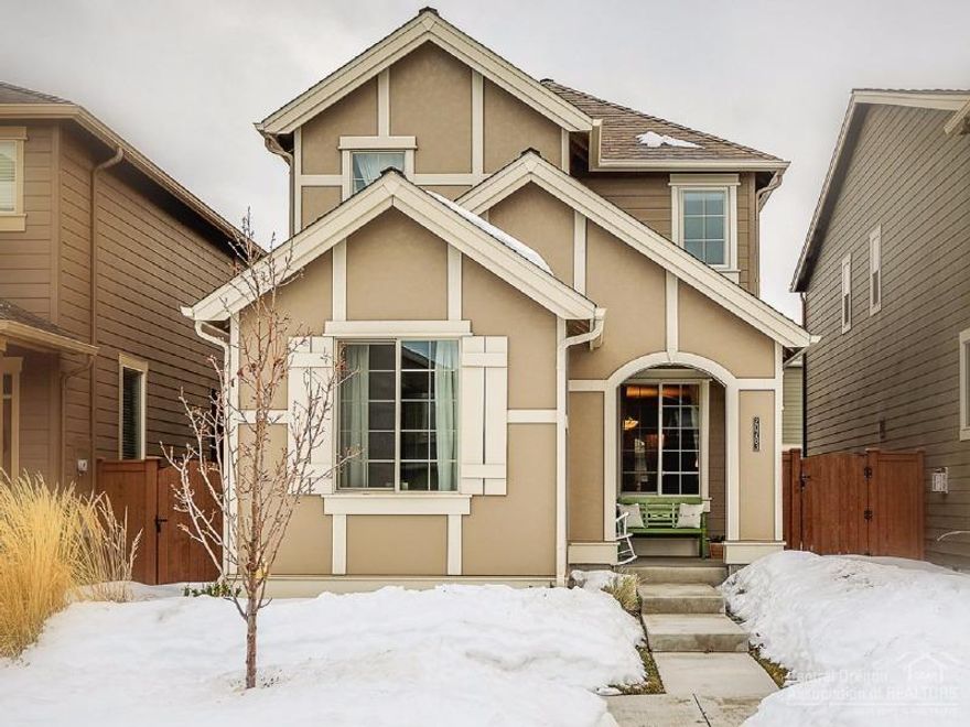 Enjoy low-maintenance living in NE Bend's McCall Landing! Built to award-winning Pahlisch quality standards, this beauty features open floor plan, 3BR w/ study & bonus space PLUS gorgeous floors, AC, & kitchen w/ quartz slab counters & S/S appliances. Neighborhood features it's own Boyd Park, but is also located between 159-acre Pine Nursery Pk & 36-acre Rock Ridge Pk! Easy access to parkway & shopping. Desirable Lava Ridges Elementary school district. HOA covers front yard maintenance & alley snow removal!