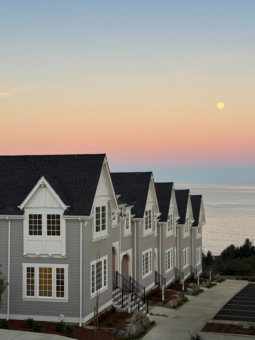 Looking for the ability to have a short term rental on the Oregon Coast? Look no further than the townhouses at Depoe Hills. These homes capture the charm of the Oregon coast while offering a rare blend of community and short-term rental flexibility. Set directly across from the community plaza, this location invites leisurely moments spent whale watching or enjoying the company of friends. The floor plans are intelligently arranged to separate living and resting spaces, with the main level dedicated to an open-concept living room, kitchen, and dining area. Upstairs, the primary suite is accompanied by two guest bedrooms, one of which is ideal as a media lounge or private office. Beyond the interiors, each home is appointed with exceptional storage solutions and oversized garages, offering ample space for coastal gear, recreational equipment, and all the necessities of full-time or part-time living. Take advantage of a preferred lender credit at Closing, please inquire for details.