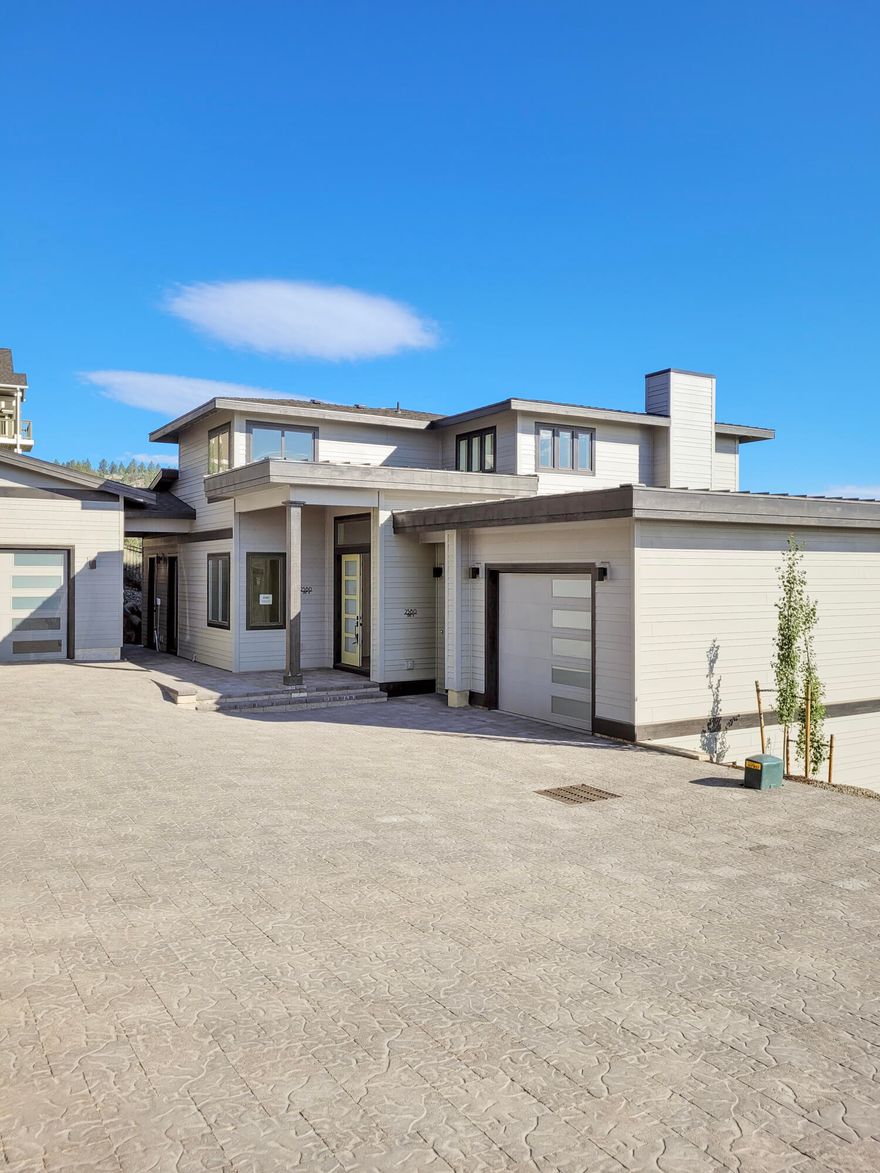 Welcome to 2580 NW Awbrey Point Circle Unit , a rare opportunity to own a beautifully designed two-unit property perched above the River's Edge Golf Course. With unobstructed views to the northeast, this home offers a peaceful, elevated perspective and flexible living options ideal for multigenerational families or offsetting your mortgage with rental income.

The upper unit features 2,585 sq ft of thoughtfully curated living space, showcasing modern finishes, expansive windows, and a layout designed for both privacy and entertaining. Each unit has its own private garage and separate entrance, creating independence while still being connected under one roof.

Whether you're seeking versatility, luxury, or a smart investment, this property checks every box — all in one of Bend's most sought-after neighborhoods.