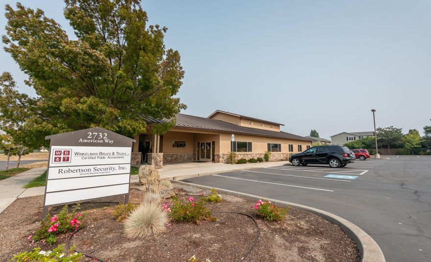 Beautiful executive office building (built in 2005) consisting of reception area, conference room, 4 ADA unisex rest rooms (1 includes ADA shower),  7 private offices with the potential for 2 additional offices with 3 of the existing offices having exterior private entrances/exits, IT room, breakroom with D/W, refrigerator, all carpeted (except for breakroom & restrooms), 22 on-site parking spaces including handicap spaces with non-timed on street parking. The building has 3 separate HVAC systems. Second floor area currently used as storage, albeit fully finished including carpeting, potential to convert to additional work- space. Neighboring vacant lot available for sale separately MLS # 220109405.