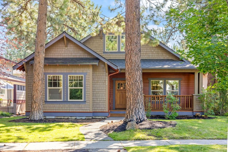 $85K price adjustment! Located on a quiet, tree-lined street in Northwest Crossing, this home offers both privacy & convenience just 1.5 blocks from Lewis & Clark Park and moments from shops, restaurants, & top-rated schools, yet away from the hustle and bustle. This 4 bed, 3.5 bath features a spacious great room with gas fireplace and warm hardwood floors. Main-level primary suite has vaulted ceilings, walk-in closet, ceiling fan, dual-sink vanity, tiled floors and counters, private water closet, and large walk-in tiled shower. The kitchen is ideal for both everyday and entertaining with large island, shaker cabinetry, pantry, stainless steel appliances, gas range with center griddle, and new microwave. Two additional main-level bedrooms share a Jack-and-Jill bath with separate enclosed toilet and shower area. Upstairs, you'll find the fourth bedroom (or bonus room), dedicated office, and full bathroom. The fully fenced back yard has grass to play on and a patio for evening dinners