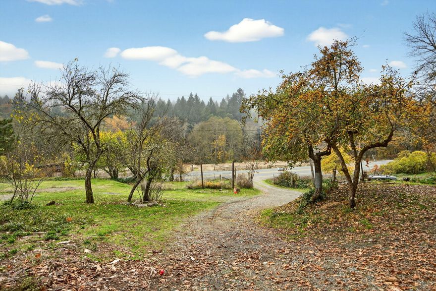 Discover the potential of this unique 2.87-acre property nestled along scenic Granite Hill Road, offering a rare opportunity for investors, builders, or cash buyers seeking a project with promise. The land spans both sides of the road, featuring mature trees, open space, and tranquil surroundings. An existing home is situated on the property but is not currently financeable, presenting an excellent candidate for renovation, rebuild, or replacement. The site borders BLM to the north, and benefits from old water rights and a seasonal creek and pond, adding natural beauty and valuable resources to the landscape. Enjoy the peaceful rural setting while still being just minutes from town conveniences, an ideal balance of country privacy and accessibility. Bring your vision, tools, and creativity to breathe new life into this property and make it your own. Buyer to perform own due diligence with regard to their intended use of the property.