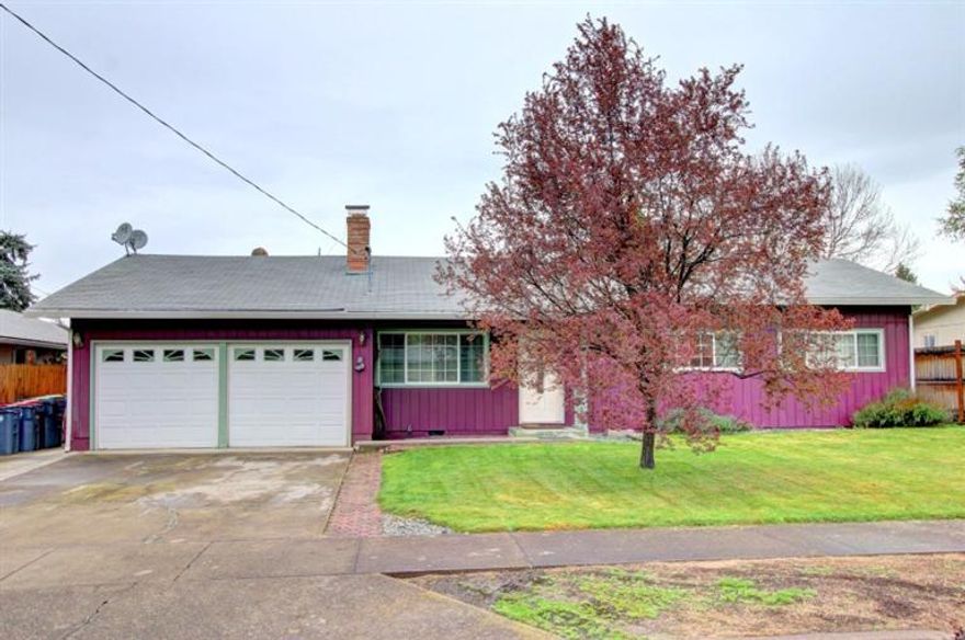 A wonderful home in a great location! This 3 bedroom, 2 bath home has hardwood floors, laundry room and an over-sized dining area for family gatherings. The 2 car garage has a pass through feature that allows you easy access to your 12 x 16 shop in the large backyard. Hot tub is negotiable with purchase.