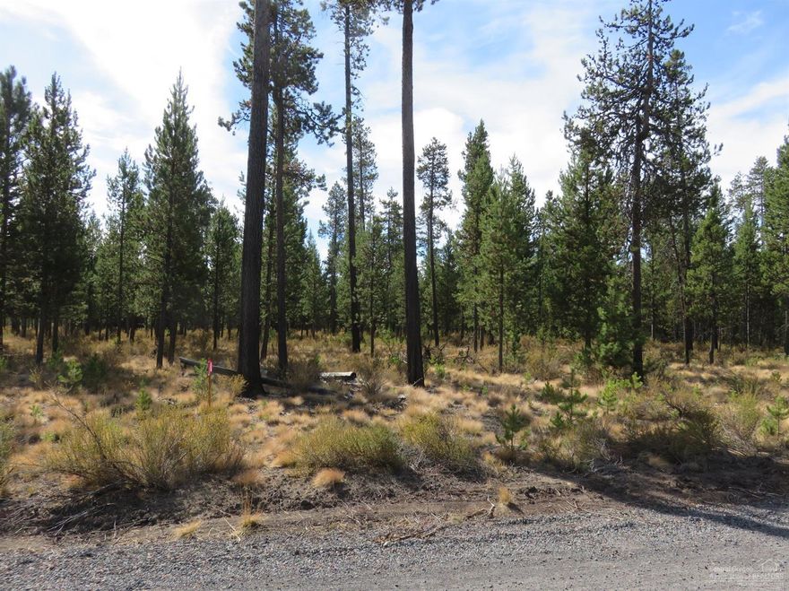 Build your primary residence or vacation home on this nicely treed level homesite, ideally located close to Sunriver, the road to Mt. Bachelor, Cascade Lakes and Big Deschutes River. Deschutes River Recreational Homesites has a private park/picnic area and boat ramp on the Big Deschutes River. Lot is located close to paved Solar Drive. Needs a well for water. Approved for ATT Sand Filter Septic System