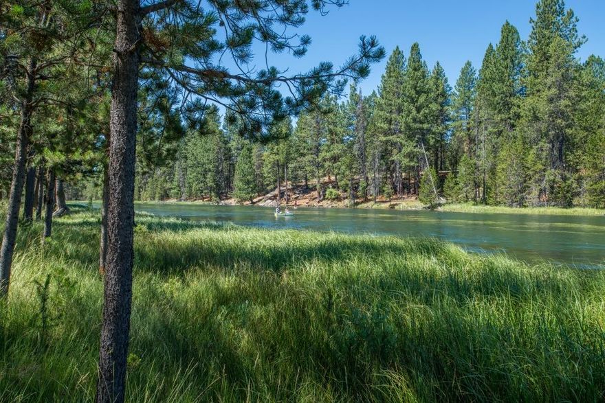 One of Sunriver's finest Deschutes River view homes! This 2835 square foot 3 bedroom 3 bath residence offers breathtaking views from nearly every room! Large vaulted  great room with a floor to ceiling wood burning fireplace helps create a comfortable atmosphere on those chilly evenings. Plenty of room for entertaining inside and there's a fantastic deck running nearly the entire length of the home for entertaining outside. Fantastic enclosed/covered hot tub with river views! Don't miss this rare opportunity to own this incredible Sunriver residence!