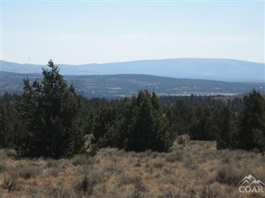 Fantastic Cascade Mt Views from this 10 Acre parcel a Corner lot close to BLM. Buildable lot. Power is one lot away, Manufactured homes ok. Great horse property.