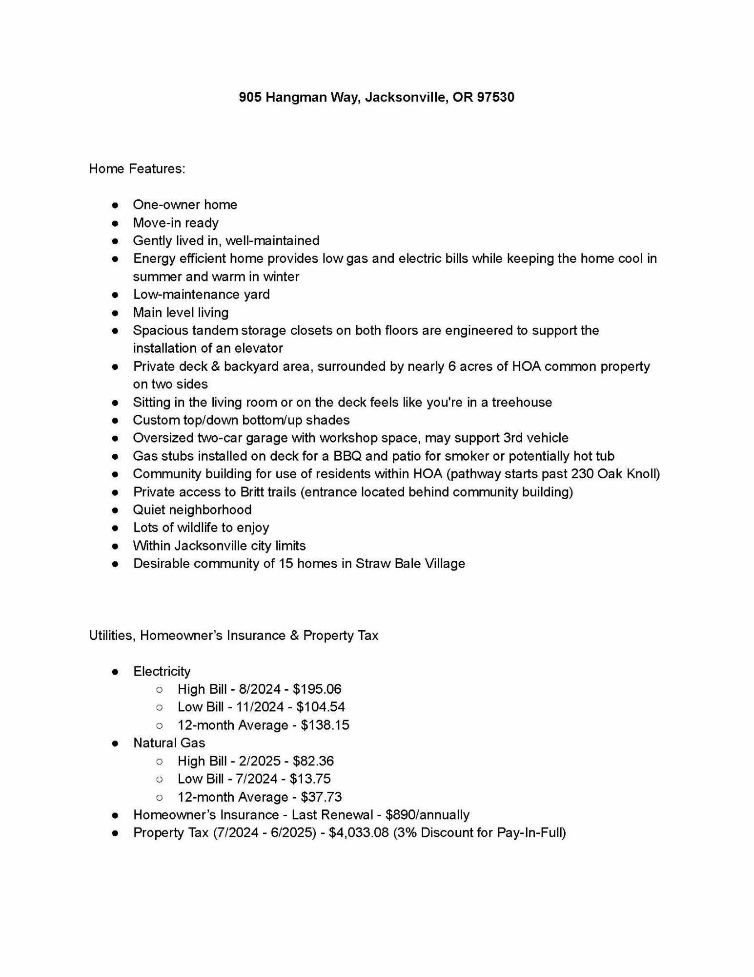 Strawbale Village - Residential